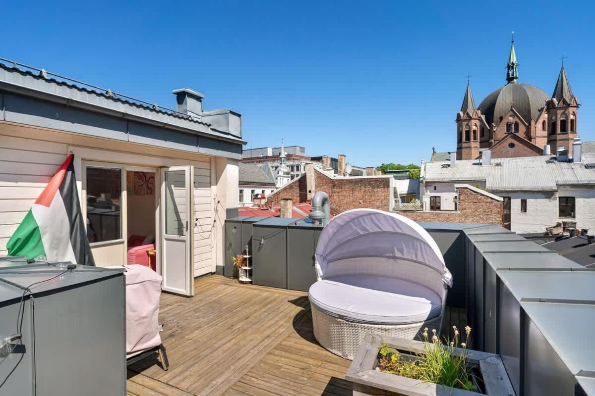 Dinbnb Apartments I 400M To Stortinget And Metro I Private Roof Terrace Oslo Exterior foto